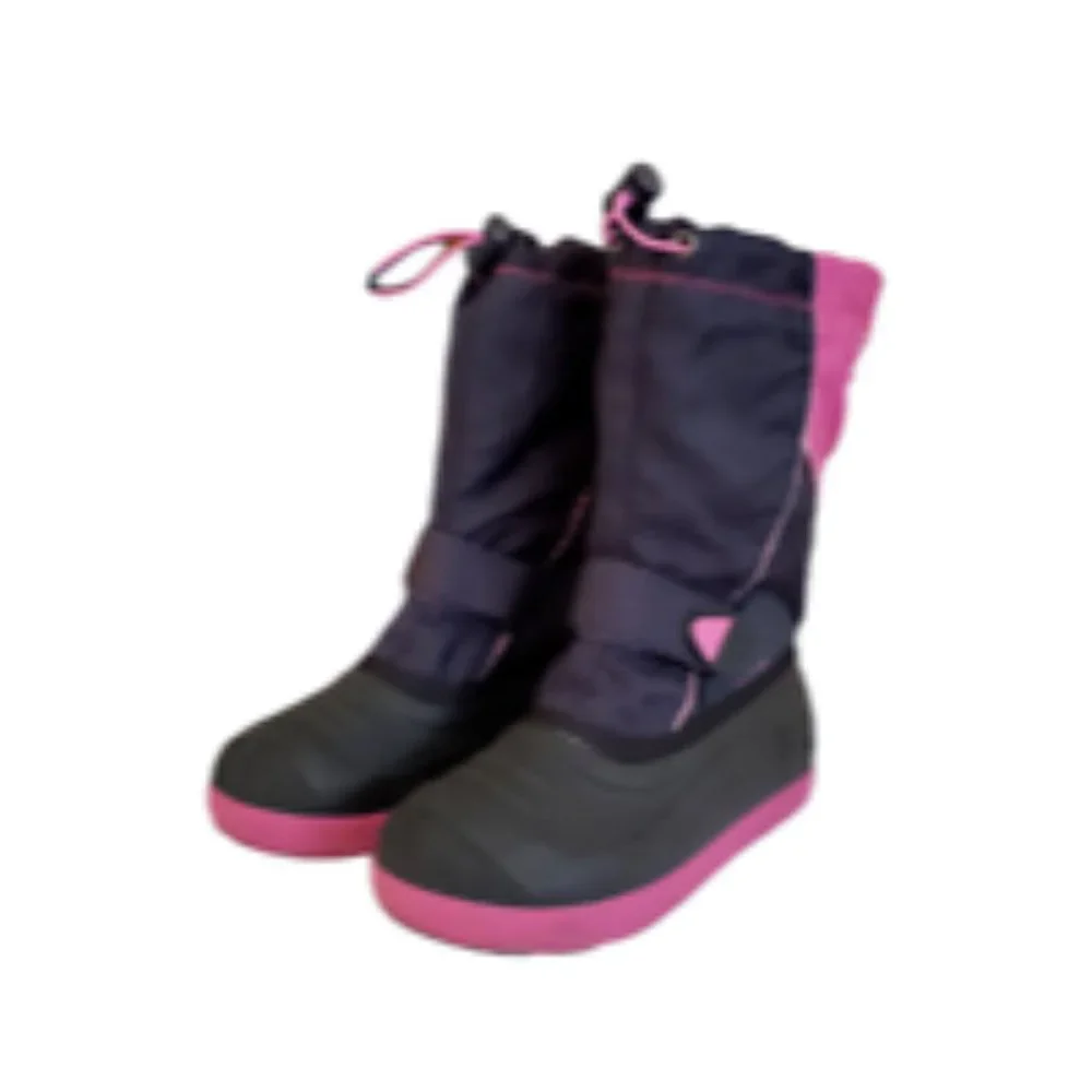 Kamik Winter Snow Boots Kids Pink Girls Size 5 Youth